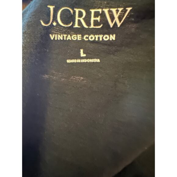 J.Crew Vintage Cotton V-Neck Tee, Women's Size Large, NWOT - Picture 5 of 5